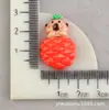 Grampo de Cabelo Capivara Decoração de Carro Cola Cremosa Fruta DIY Copo de Água Acessórios de Resina Acessórios de Cabelo Caseiros Flor de Sapato Pacote de Material