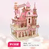 Popular Rompecabezas Estéreo 3D de Madera Educativo para Niños DIY Hecho a Mano Juguete de Descompresión Venta Directa del Fabricante Ensamblaje