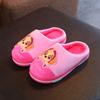 Pantuflas de Algodón Genuinas para Niños de Paw Patrol Terciopelo Bicolor Antideslizantes Resistentes al Desgaste para Interior Cálidas para el Hogar Pantuflas Peludas para Bebé