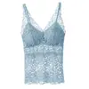 Camisola sexy de renda sem costas, justa, cor sólida, doce, preta, para mulheres, lingerie sem fio