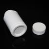 Botellas de Boca Ancha de Plástico PEAD Populares al Por Mayor 180ml Blanco Lechoso Botellas Rectas con Forma de Bambú Botellas para Medicamentos