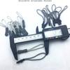 Tirador de cremallera de campamento, tirador de cola, cordón de ropa desmontable, accesorios, cordón pequeño para exteriores, se puede personalizar