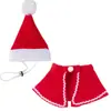 Chapéus, adereços de cabeça, cachecóis de Natal, capas, mantos de fantasia para cães e gatos de estimação transfronteiriços, roupas de Natal para animais de estimação