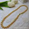 Collar de Perlas Redondas Blancas Australianas para Mujer, Regalo del Día de la Madre para Mamá y Suegra, Elegante Diseño Magnético, Estilo de Lujo Ligero
