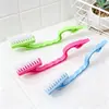 Cepillo de Ranura de Mano con Forma de Cisne para Limpiar Ranuras de Puertas y Ventanas, Ranuras de Cocina y Baño, Persianas de Aire Acondicionado y Cepillos para Teclados
