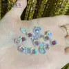 0.9~10mm color AB circonita redonda gema mágica accesorios sueltos circonita cúbica sintética AAA colorida joyería DIY