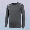 Camiseta masculina de manga comprida, camada interna de outono masculina, camiseta básica solta e elástica, camiseta masculina estampada estilo coreano ins