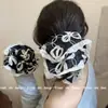 Goma para el pelo de algodón bordada estilo coreano con bordes ondulados, versátil scrunchie con volantes, cuerda para el pelo de alta gama con volantes, accesorio para el pelo para mujer