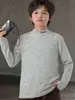Camiseta Básica Versátil Estilo Nuevo Primavera y Otoño 2026 para Niños, Top Casual Trendy Elegante de Manga Larga Estilo Coreano