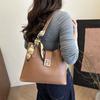 Bolsa Retrô para Mulheres, Grande Capacidade, Novo Estilo Verão 2026, Bolsa Transversal Versátil, Bolsa de Mão Casual, Bolsa Tote para Trabalho e Deslocamento