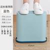Bote de Basura Rectangular de Gran Capacidad para Espacios de Baño, Sin Tapa, para Desechos de Papel Higiénico