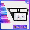Adequado para 12-17 Honda Civic Civic Controle Central Tela Grande Carro Android Navegador Carplay Sem Fio