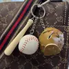 Llavero Colgante Mini Béisbol Transfronterizo Accesorios Deportivos Casuales Softbol Béisbol Pequeños Accesorios Fabricante de Manualidades
