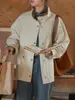Solighter Estilo Francés Cuello Retro Holgada Chaqueta Crock para Mujer Primavera