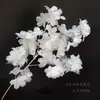 Materiales Florales Blancos para Bodas, Flores de Seda, Decoraciones de Techo para Salones de Bodas, Flores Artificiales, Flores para Arcos, Arreglos Florales, Arte Floral