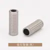 Reloj de Pared Colgante de Metal de Cáñamo Cilíndrico Cabeza de Cuerda Recta Hebilla de Cola de Cuerda de Pantalón de Aleación de Zinc Electrochapada Accesorios de Ropa Jinda