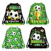 Wf117 Copa Mundial de Fútbol Fiesta Bolsa No Tejida Regalo Bolsa Promocional Decoración para Disparos Almacenamiento Bolsa con Cordón