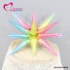 Globo estrella explosiva unido de 22 pulgadas 27 pulgadas película de aluminio accesorios de decoración para fiestas