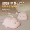 Luz de Noche de Hipopótamo Creativo Transfronteriza de Silicona, Luz Táctil, Decoración de Dormitorio, Protección Ocular, Alimentación de Bebé, Luz de Noche Compañera de Sueño