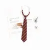 Pajarita de graduación para mujer, color vino tinto, estilo académico japonés JK, accesorios para uniformes escolares gratuitos.