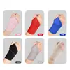 Cross-border Novo Enrolamento Pressurizado Wrist Bracer Velcro Free Adjustment Finger Cover Fixo respirável Cor Composto Wrist Bracer