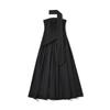 Roupa Europeia e Americana Transfronteiriça Aliexpress Popular Gola Ombro a Ombro Alça Traseira Cintura Vestido Tubinho Saia Longa