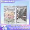 Bolsa de hueso Yin y Yang chapada en aluminio autosellable para embalaje de alimentos bolsa de plástico de aluminio vertical bolsa de embalaje de hueso translúcida chapada en aluminio