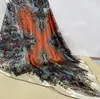 Pañuelo Cuadrado de Seda 110 Estilo Étnico Estampado Geométrico Retro, Pañuelo de Seda de Morera Transpirable, Regalo para Mamá, Elegante Pañuelo de Seda