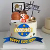 ¡Adelante Niño Decoración de Pastel Fútbol Niño Baloncesto Maestro Temática Adorno Niño Fiesta de 10º Cumpleaños Decoraciones