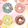 CA031 Tema Fiesta de Postres de Donas Ambiente de Cumpleaños de Bebé Diseño Tapete Desechable Comida de Papel
