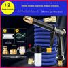Pistola de Água de Lavagem de Carro de Alta Pressão de Fábrica Mangueira Telescópica Doméstica Kit de Espuma Ferramenta de Pistola de Água para Jardim