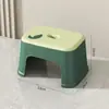 Taburete Pequeño de Plástico para Uso Doméstico, Taburete Engrosado para Baño y Ducha, Mesa de Café, Taburete para Cambiar Zapatos, Taburete para Actividades de Jardín de Infancia