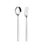 Colher de Aço Inoxidável Longa L Colher Coreana Doméstica para Sopa Colher para Mingau Utensílios de Mesa Colher Redonda Colher para Arroz Colher Garfo Hashi Caixa de Presente