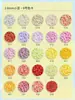 264 Colores Paleta de Colores Completa No. Serie de 9 Colores Serie Mismo Color 2.6mm Cuentas de Fusión de Alta Calidad Materiales Hechos a Mano para DIY