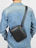 Bolso de hombro de cuero Marute para hombre, bolso sencillo de negocios casual, vertical, para hombre, de cuero genuino, tipo mensajero, transfronterizo
