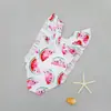 Traje de baño infantil para niñas de una pieza Princesa infantil para niños medianos y pequeños bebé niños protección solar traje de baño para niñas