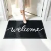 Felpudo para Puerta de Entrada Hello 45*75cm Engrosado 10mm Bucle de Seda PVC Alfombra Antideslizante Felpudo para Entrada
