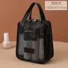 Nuevo Bolso Cosmético de Malla Transfronterizo de Gran Capacidad de Alta Gama Portátil Multifuncional con Particiones Bolsa de Almacenamiento para Lavado de Viaje para Mujeres