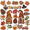 Bestseller transfronterizo otoño Acción de Gracias imanes para refrigerador personalizados para el hogar ventana puerta de garaje imanes fiesta decoración del hogar