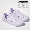 Sapatos de caminhada masculinos respiráveis, vazados, antiderrapantes, sandálias de praia slip-on para casais, adequados para uso ao ar livre