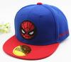 Gorra Infantil de Comercio Exterior Bordada Coreana de Dibujos Animados Primavera y Verano Ala Plana Araña Gorra de Béisbol Gorra Hip-hop Callejera para Niños y Niñas