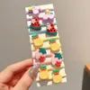 Gomas para el Pulgar de Dibujos Animados Estilo Coreano para Niñas, Diademas Infantiles de Alta Gama, Gomas para el Cabello de Bebé que No Dañan el Cabello, Bandas Elásticas de Alta Elasticidad, Accesorios para el Cabello