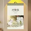 Modelo Nuevo 2027 Set Grande de Papel Xuan de Doble Cara Calendario Mensual Calendario de Pared Personalizable con Logo de Empresa para Publicidad