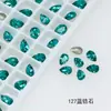 Dongzhou Crystal 4*6mm Gota d'Água Diamante Cintilante para Nail Art Acessórios de Nail Art com Diamantes em Forma de Asas de Borboleta de Vidro Dongzhou Fabricante
