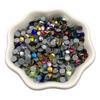 Pedra de Strass para Nail Art com Fundo Plano Cor Branca Fundo de Borracha Diamante Austríaco Imitação Vestido de Dança de Salão Doméstico Vestido de Casamento Vestido Latino Adesivo