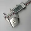 Braçadeira fixa de aço inoxidável 304 de 0 graus, braçadeira dupla face semicircular para banheiro, suporte de divisória de vidro, conector de vidro para box de chuveiro