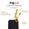 Llavero Colgante Cadena Arcoíris Creativo Colgante Pequeño Fresco Dopamina Accesorios DIY Cubierta de Auriculares Colgante para Pareja