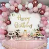 Amazon Cross-Border 2026 Tecido de Fundo Feliz Aniversário para Eventos Temáticos de Festa Banner para Foto Decoração em Tecido