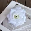 Cabezas de Flores de Rosa de Simulación Pieza Única Tela de Seda Fondo de Pasillo de Boda Pared de Flores Decoración de Flores Artificiales Flores de Tela Hechas a Mano DIY Venta al por Mayor