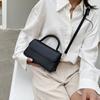 Bolsa Feminina 2023 Nova Moda Elegante Bolsa de Ombro Design de Nicho Texturizada Bolsa Feminina Simples Portátil Bolsa Transversal